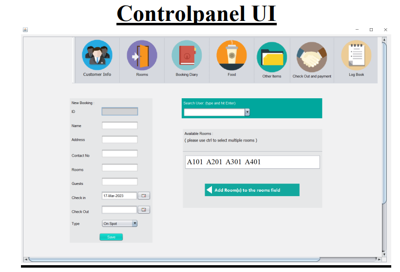 Control Panel